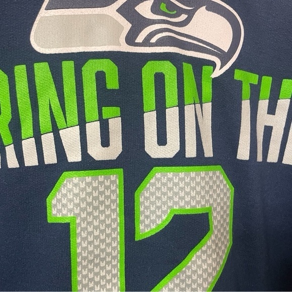 SEATTLE SEAHAWKS Bring on the 12 NFL hoodie - Picture 2 of 4